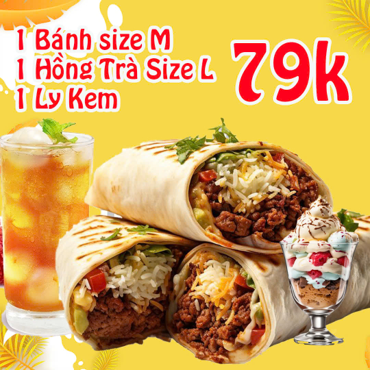 ComBo Bữa Sáng Tuyệt Vời 3 Món - Dùng Tại Quán